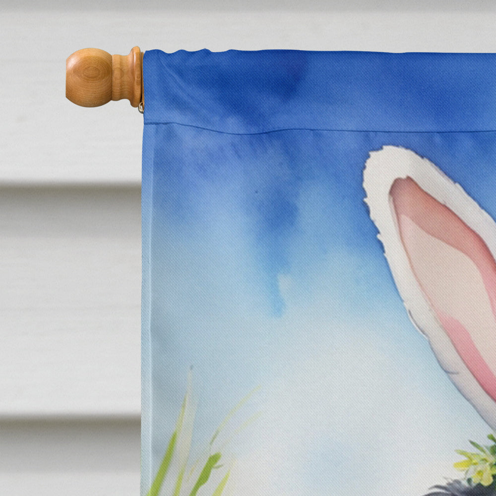 Bernese Mountain Dog Easter Egg Hunt House Flag