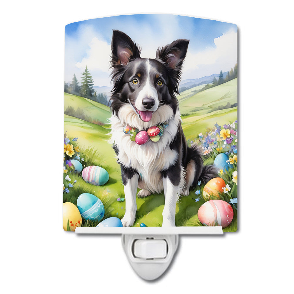 Buy this Border Collie Easter Egg Hunt Ceramic Night Light