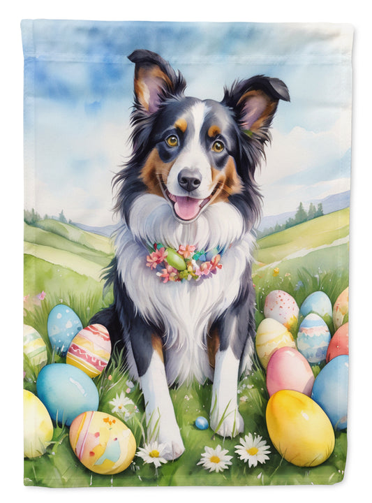 Buy this Border Collie Easter Egg Hunt House Flag