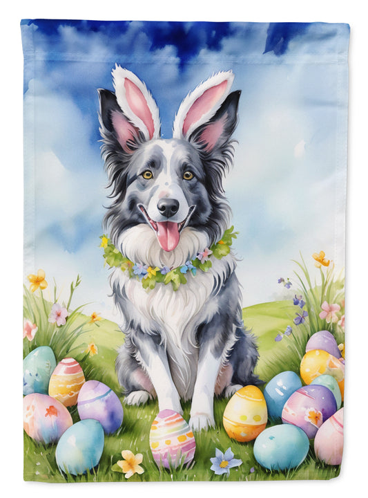 Buy this Border Collie Easter Egg Hunt House Flag