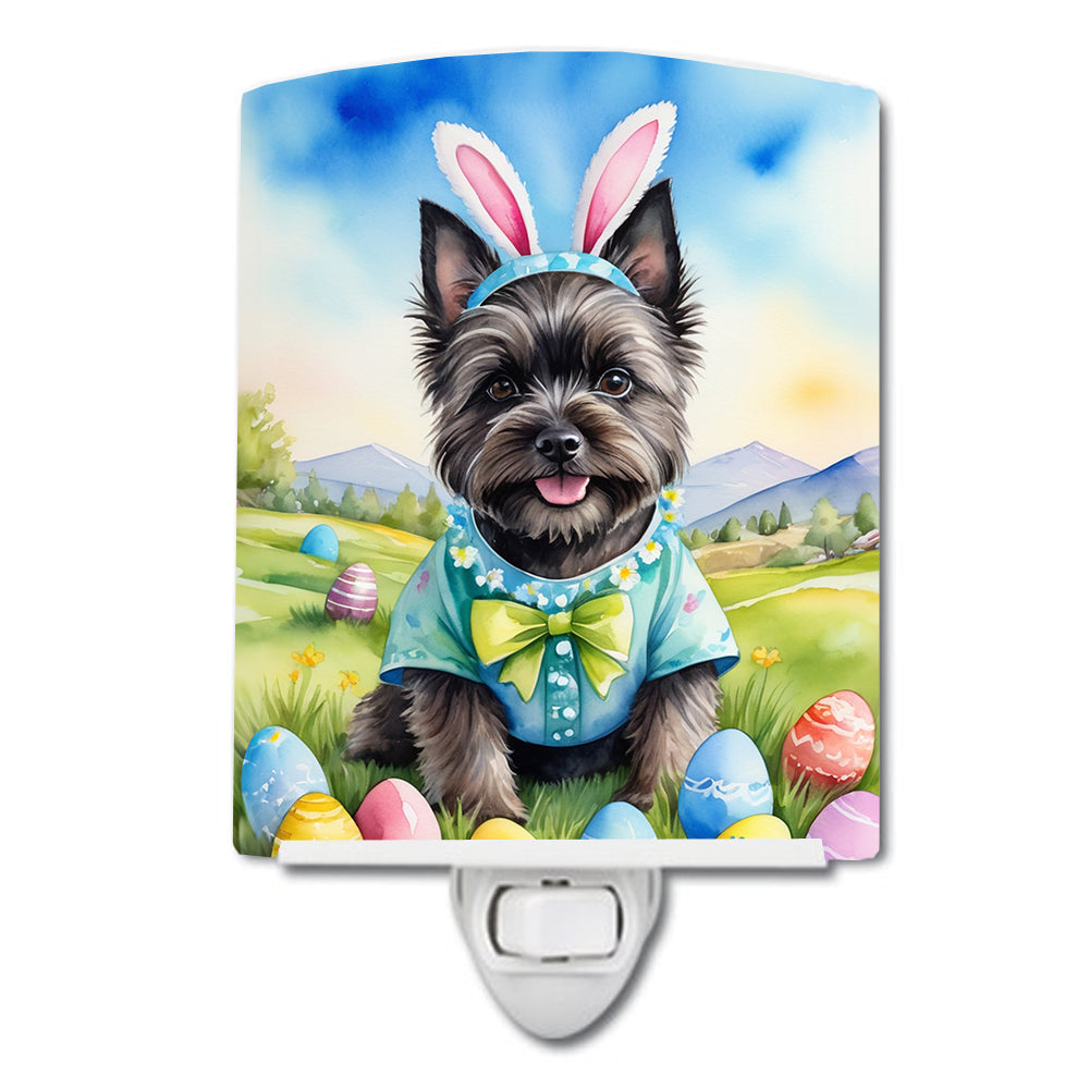 Buy this Cairn Terrier Easter Egg Hunt Ceramic Night Light