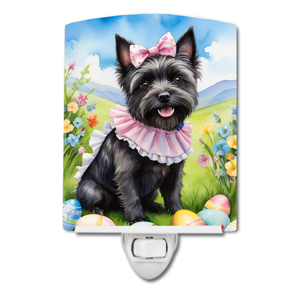 Buy this Cairn Terrier Easter Egg Hunt Ceramic Night Light