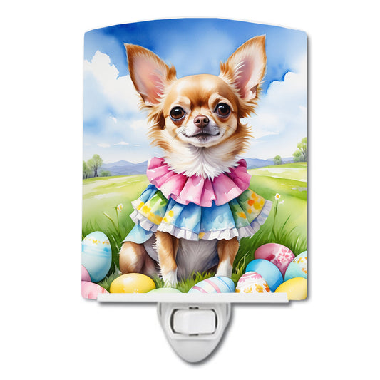 Buy this Chihuahua Easter Egg Hunt Ceramic Night Light