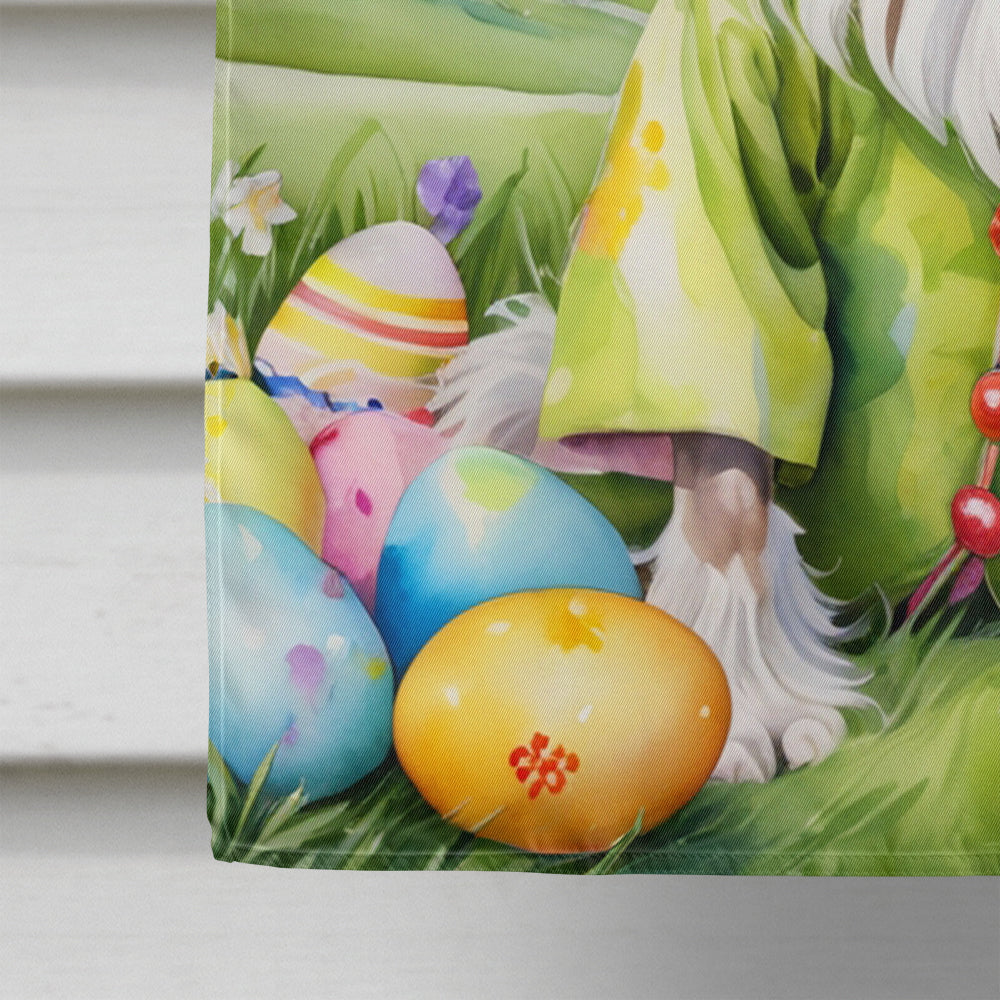 Chinese Crested Easter Egg Hunt House Flag