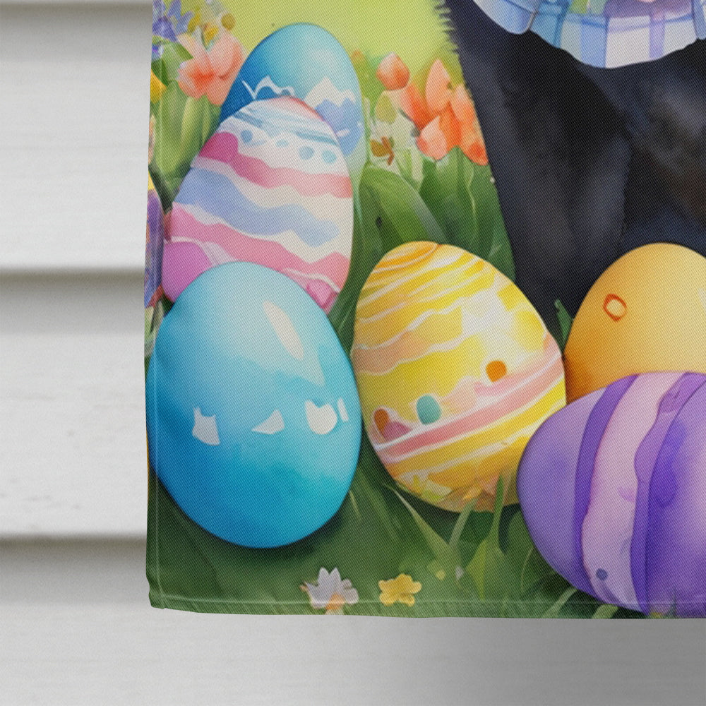 Chow Chow Easter Egg Hunt House Flag