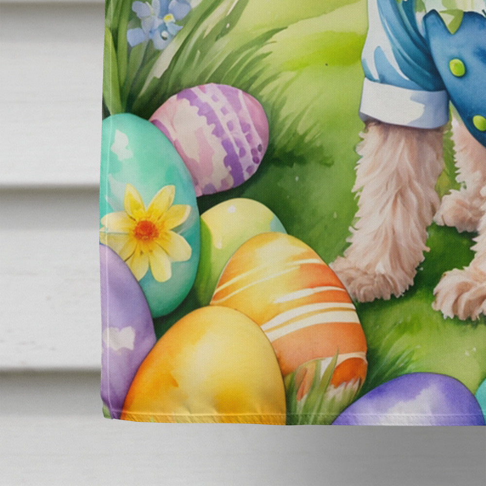 Cockapoo Easter Egg Hunt House Flag