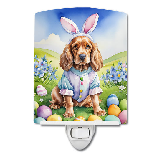 Buy this Cocker Spaniel Easter Egg Hunt Ceramic Night Light