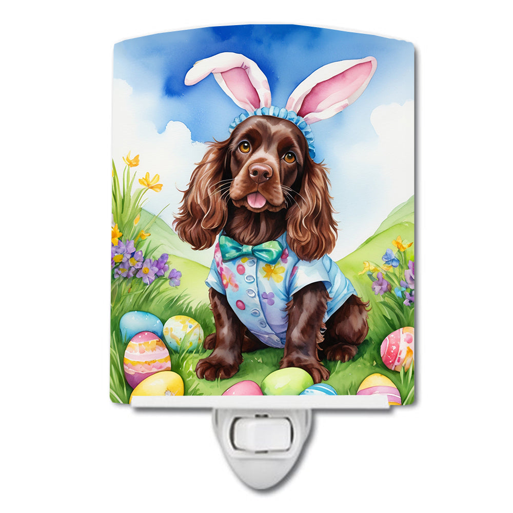 Buy this Cocker Spaniel Easter Egg Hunt Ceramic Night Light