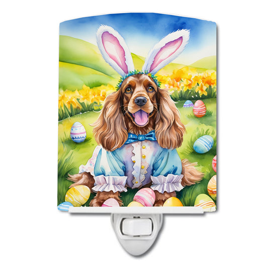 Buy this Cocker Spaniel Easter Egg Hunt Ceramic Night Light