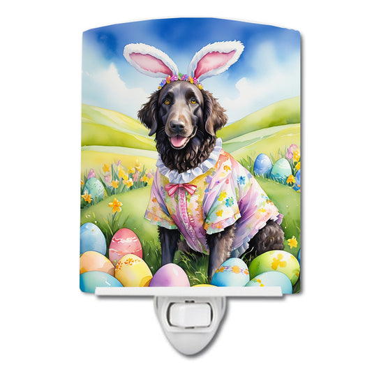 Buy this Curly-Coated Retriever Easter Egg Hunt Ceramic Night Light