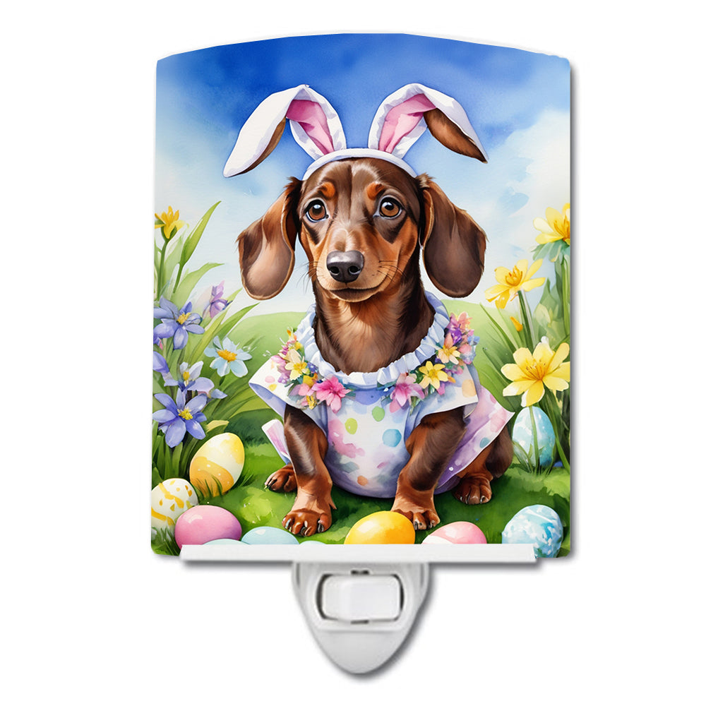 Buy this Dachshund Easter Egg Hunt Ceramic Night Light