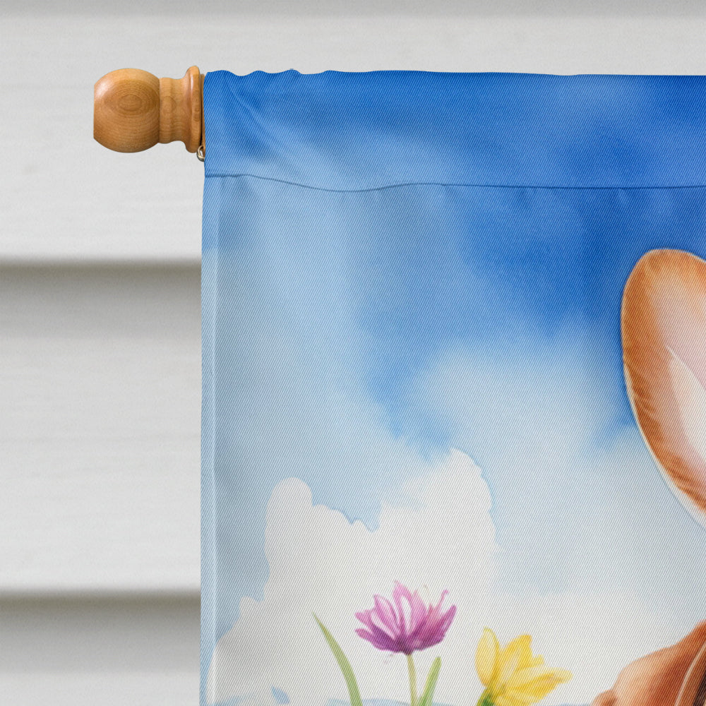 Dogue de Bordeaux Easter Egg Hunt House Flag