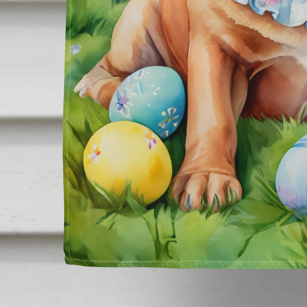 Dogue de Bordeaux Easter Egg Hunt House Flag