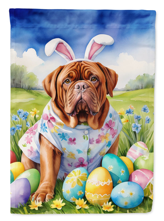 Buy this Dogue de Bordeaux Easter Egg Hunt Garden Flag