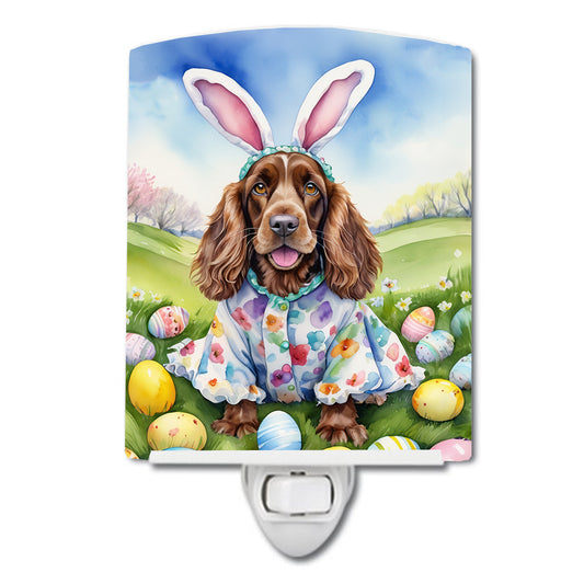 Buy this English Cocker Spaniel Easter Egg Hunt Ceramic Night Light