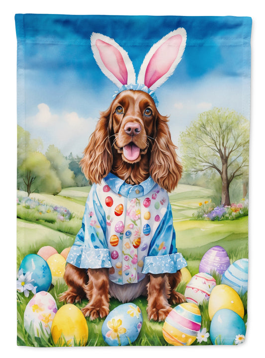 Buy this English Cocker Spaniel Easter Egg Hunt Garden Flag