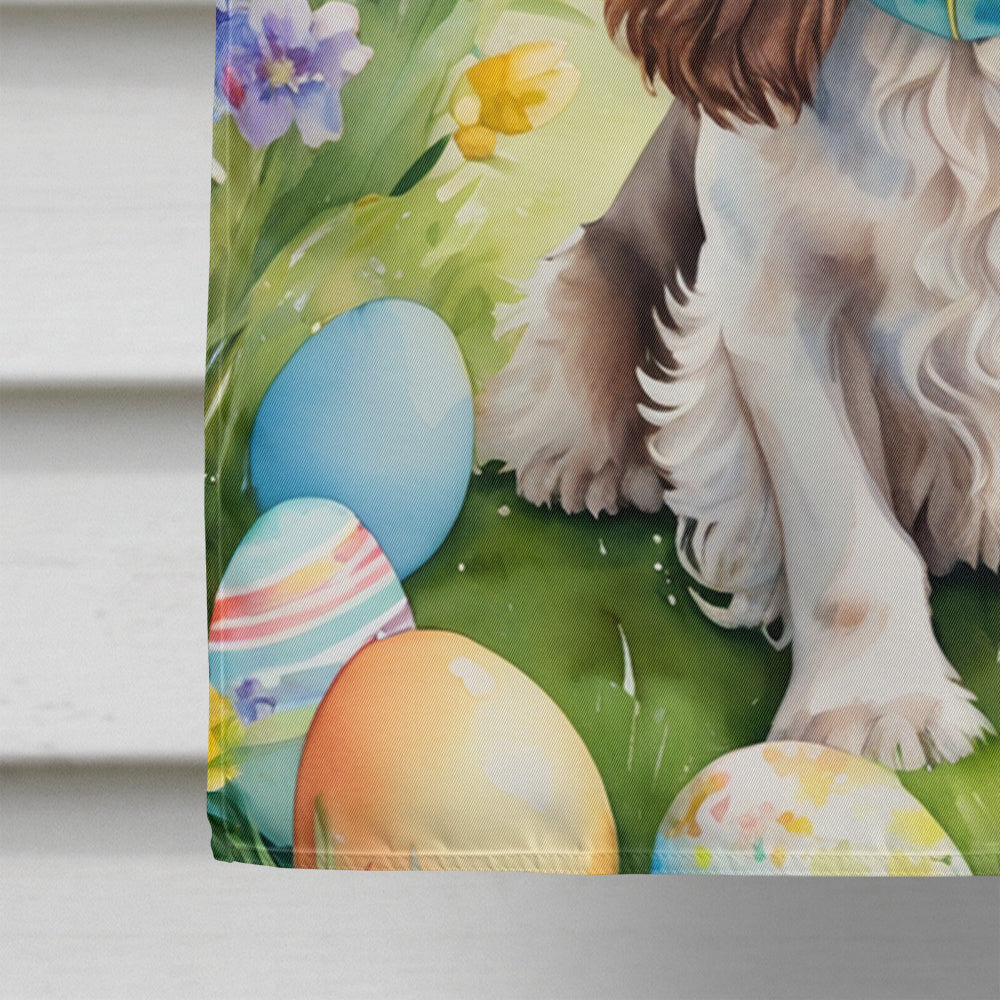 English Cocker Spaniel Easter Egg Hunt House Flag