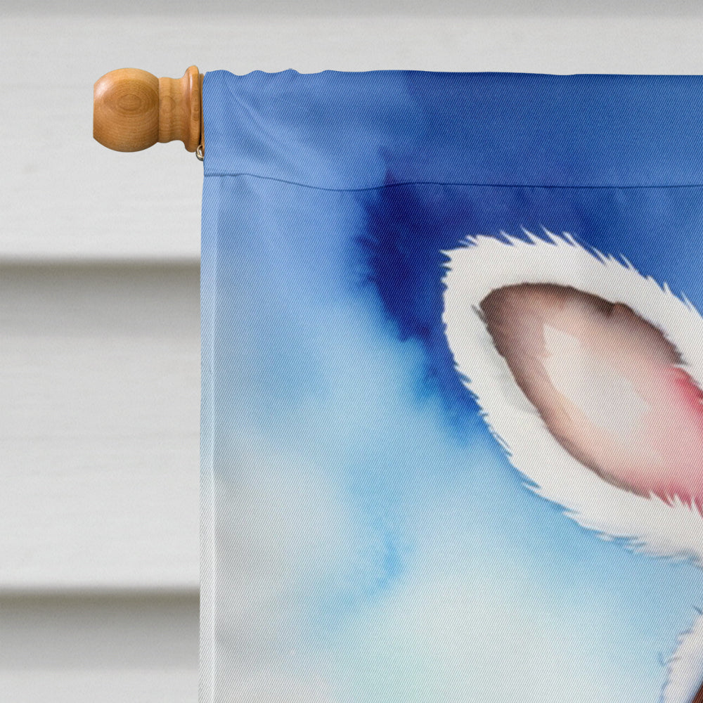 English Springer Spaniel Easter Egg Hunt House Flag