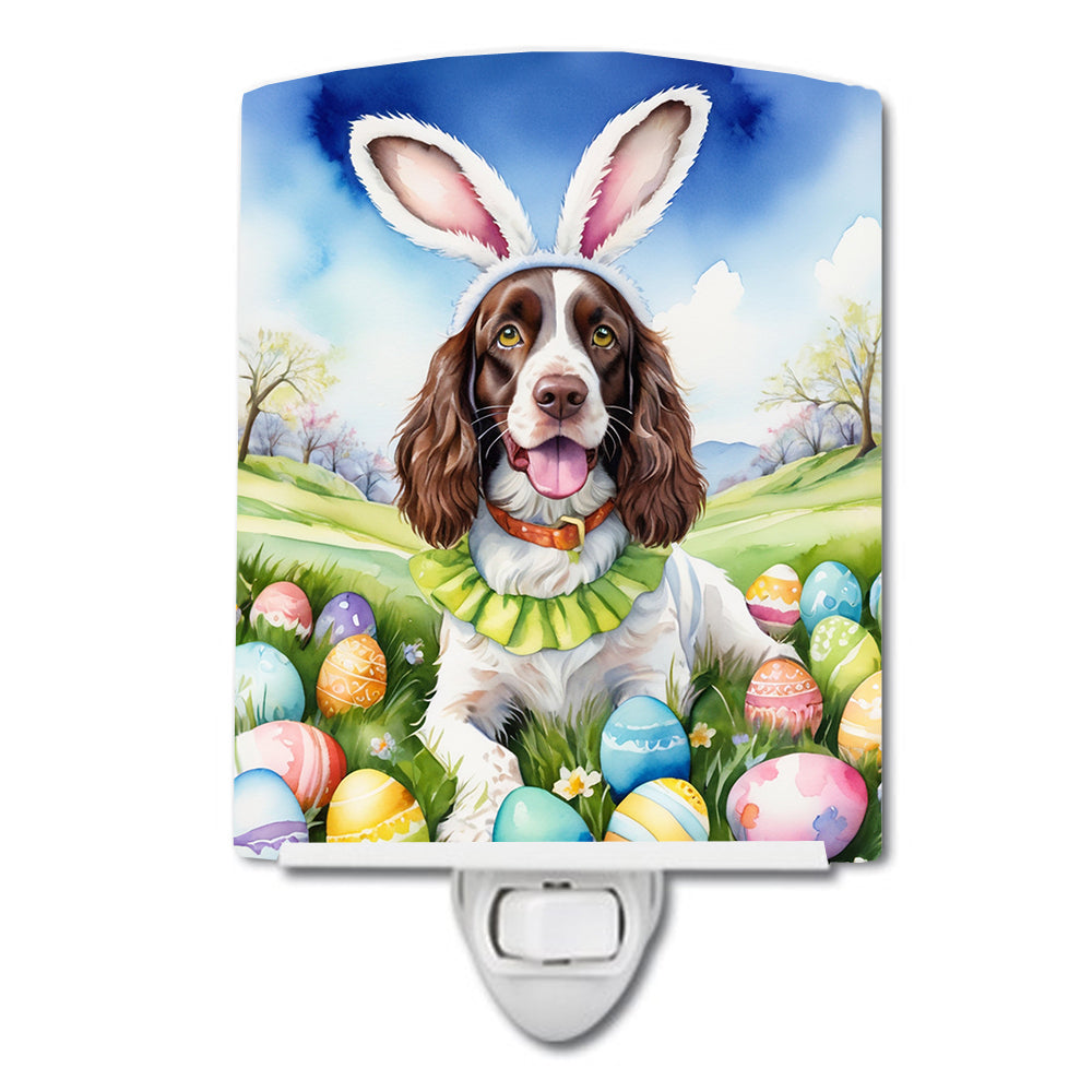 Buy this English Springer Spaniel Easter Egg Hunt Ceramic Night Light