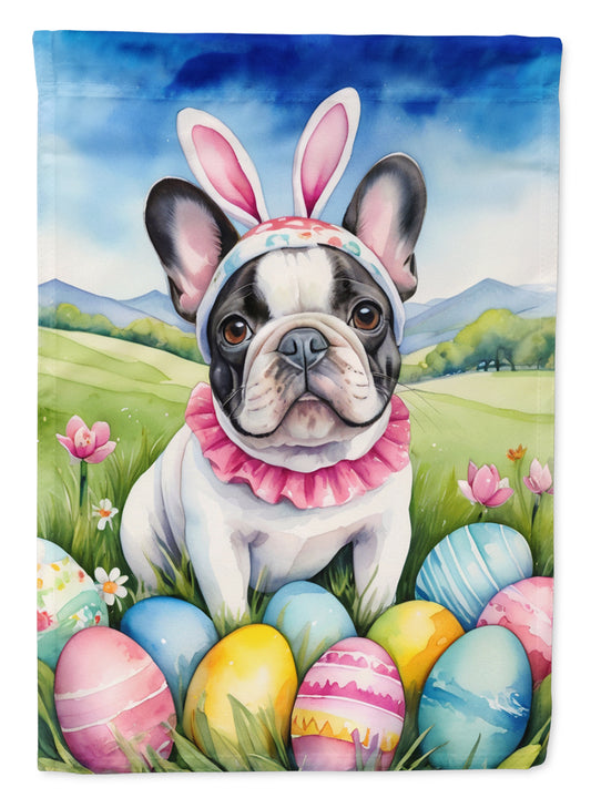 Buy this French Bulldog Easter Egg Hunt House Flag