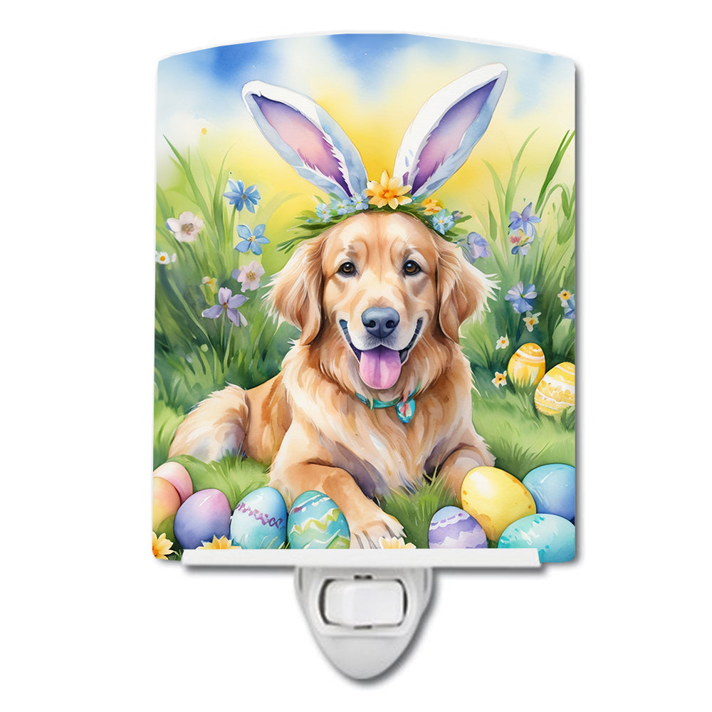 Buy this Golden Retriever Easter Egg Hunt Ceramic Night Light