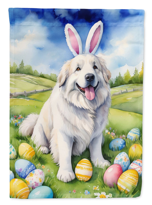 Buy this Great Pyrenees Easter Egg Hunt Garden Flag