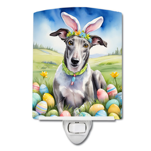 Buy this Greyhound Easter Egg Hunt Ceramic Night Light