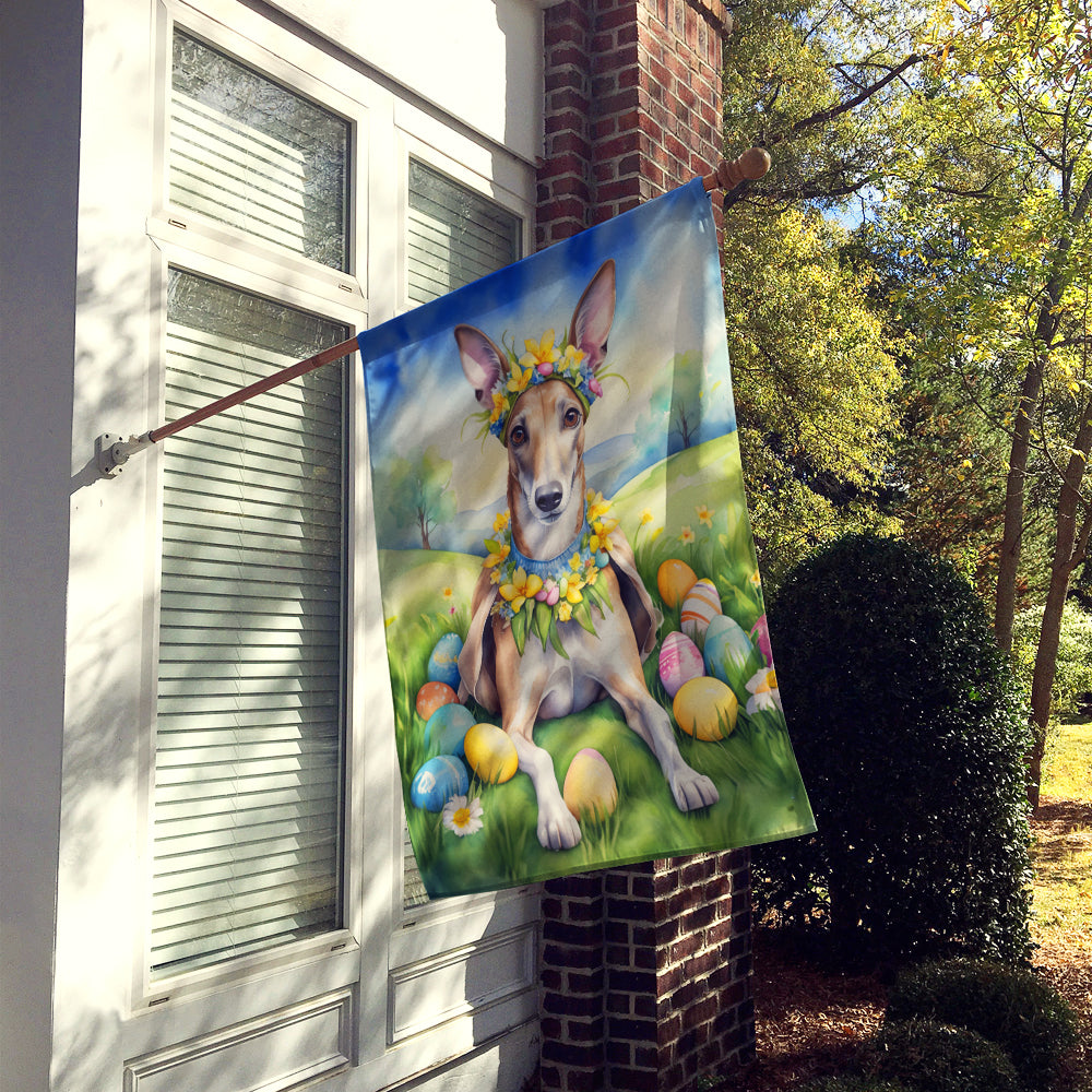 Greyhound Easter Egg Hunt House Flag