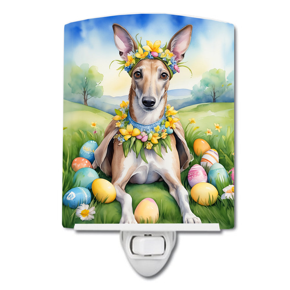 Buy this Greyhound Easter Egg Hunt Ceramic Night Light