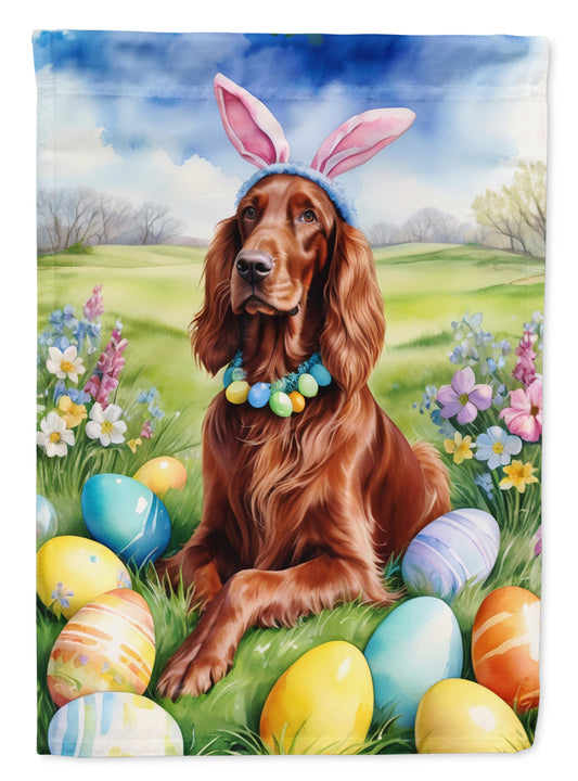 Buy this Irish Setter Easter Egg Hunt Garden Flag