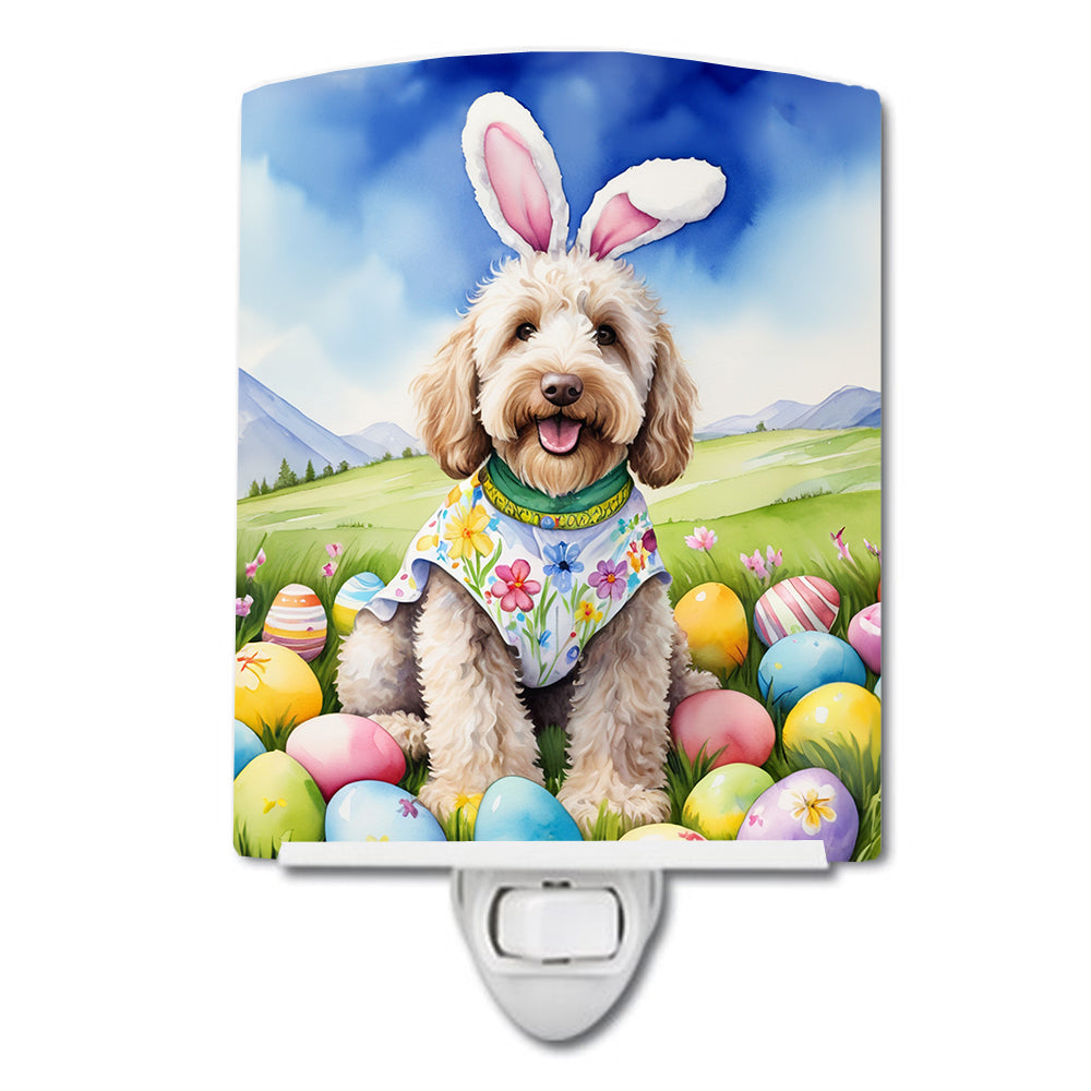 Buy this Labradoodle Easter Egg Hunt Ceramic Night Light