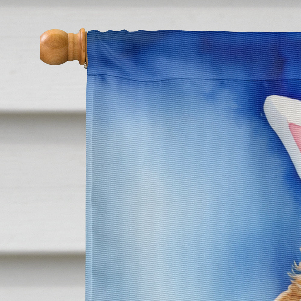 Labradoodle Easter Egg Hunt House Flag