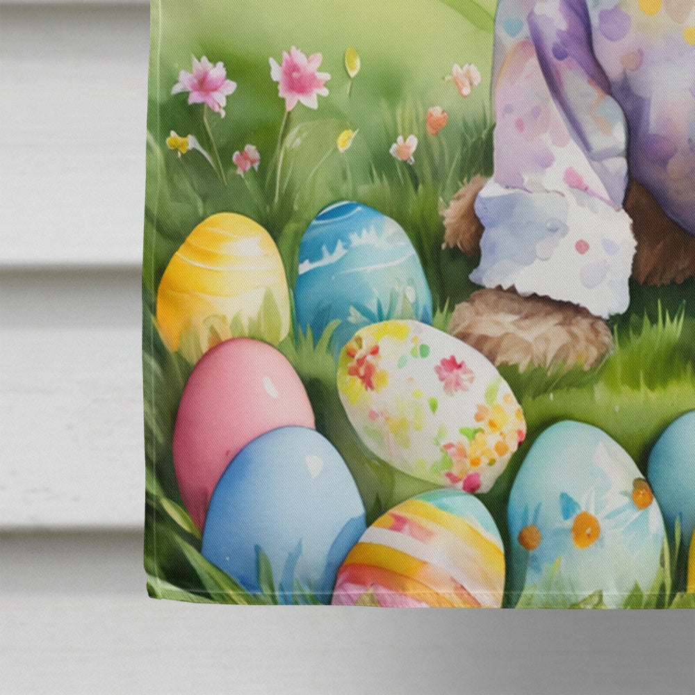 Labradoodle Easter Egg Hunt House Flag