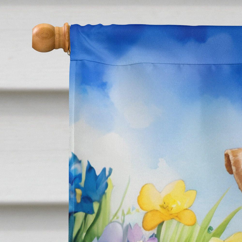 Lakeland Terrier Easter Egg Hunt House Flag