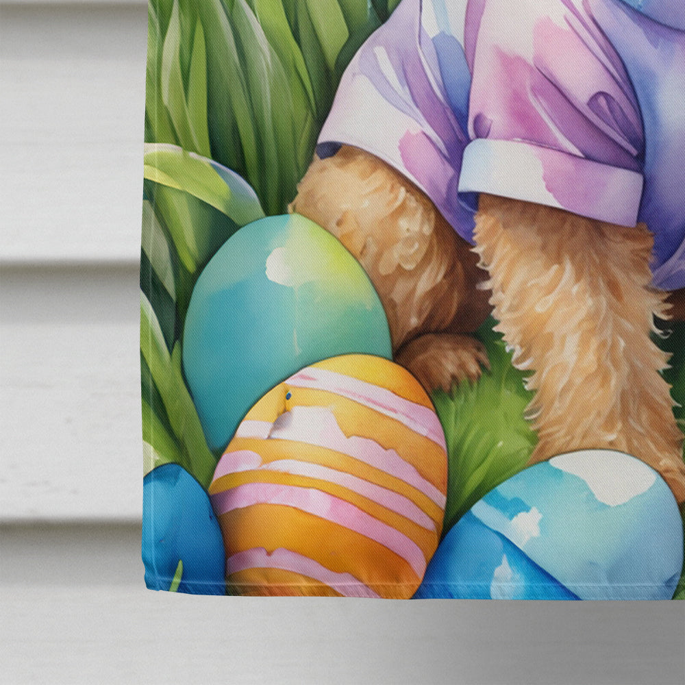 Lakeland Terrier Easter Egg Hunt House Flag