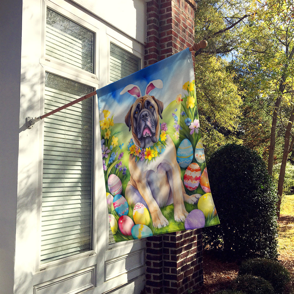 Mastiff Easter Egg Hunt House Flag