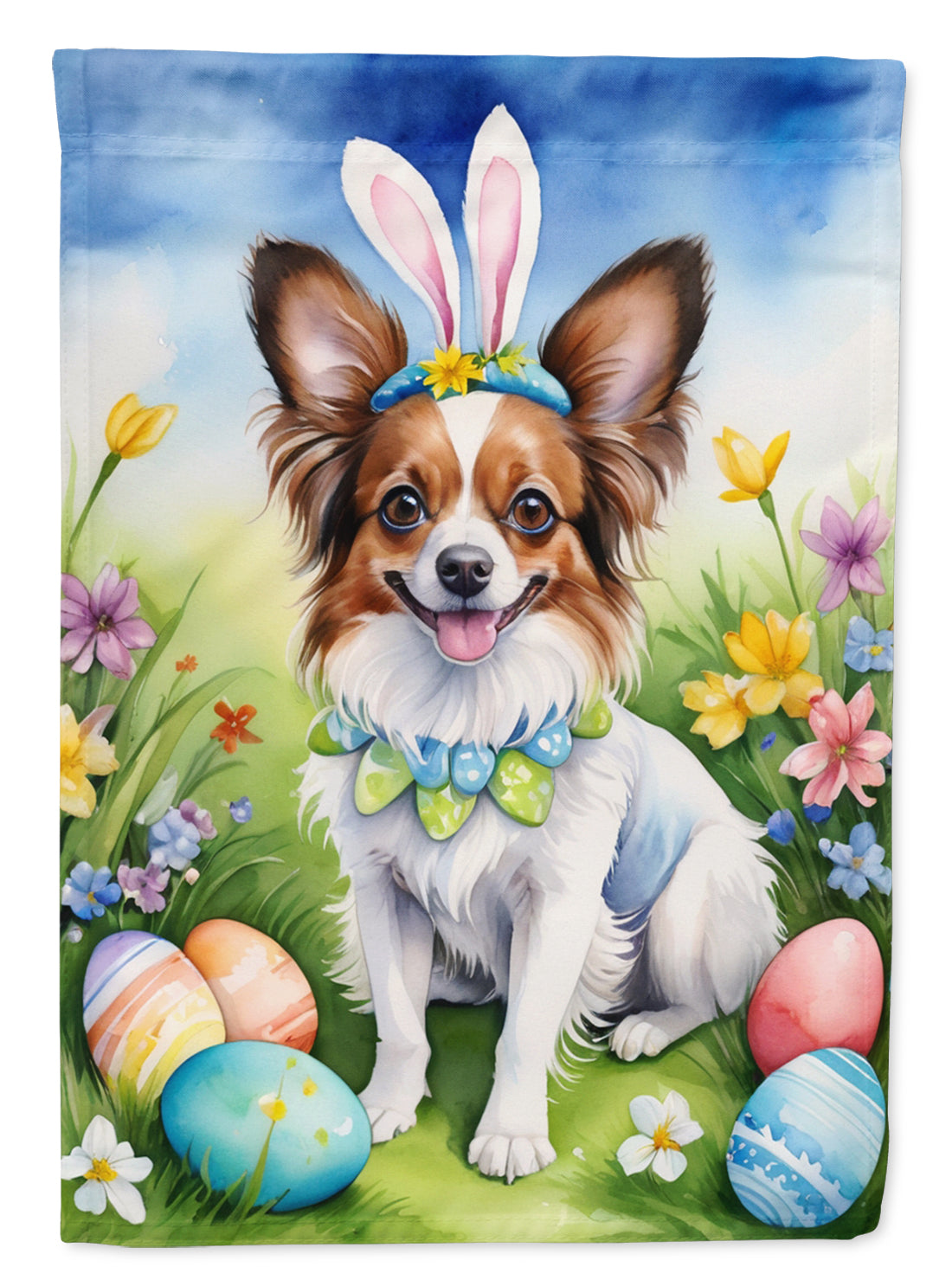 Buy this Papillon Easter Egg Hunt Garden Flag