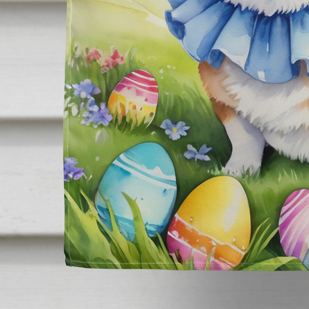 Corgi Easter Egg Hunt House Flag