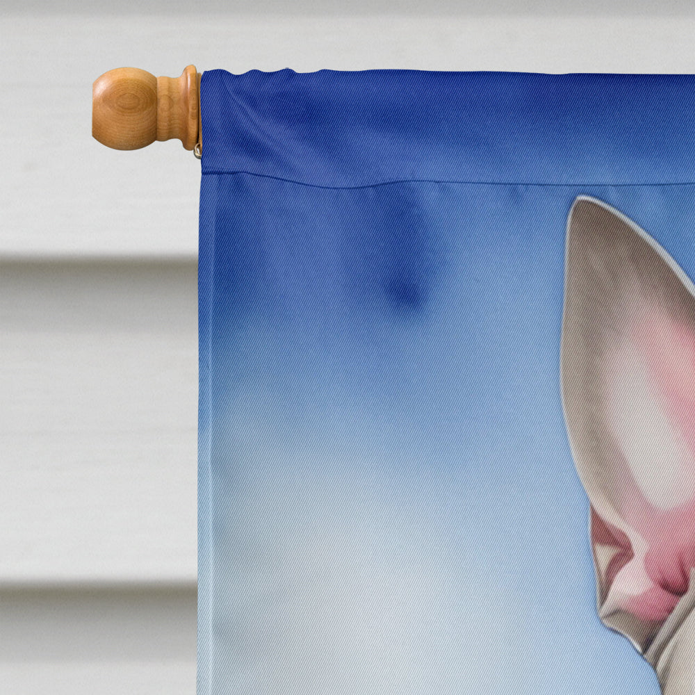 Pit Bull Terrier Easter Egg Hunt House Flag