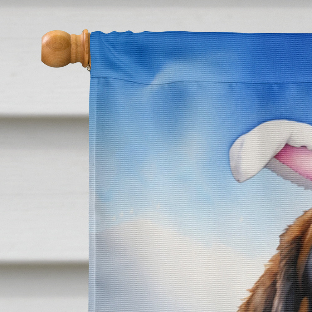 Saint Bernard Easter Egg Hunt House Flag