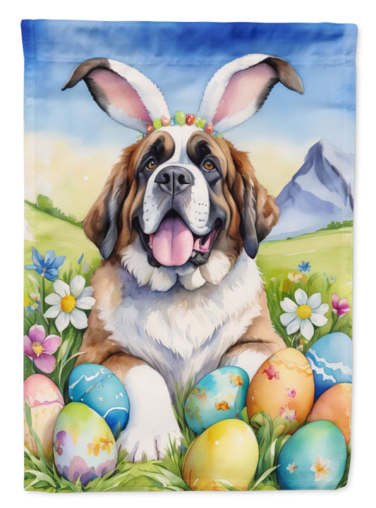 Buy this Saint Bernard Easter Egg Hunt House Flag