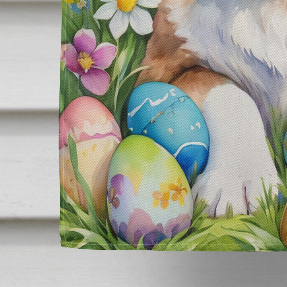 Saint Bernard Easter Egg Hunt House Flag