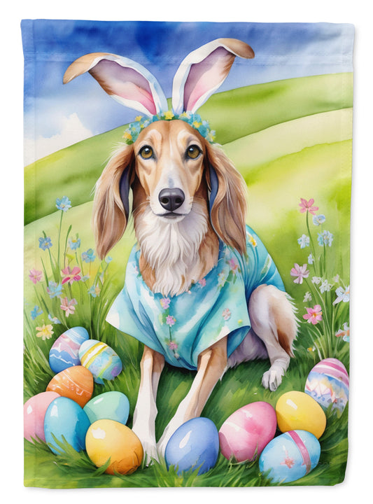 Buy this Saluki Easter Egg Hunt House Flag