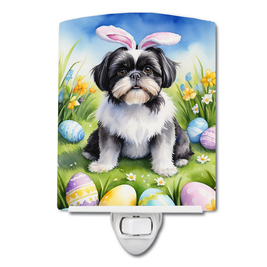 Buy this Shih Tzu Easter Egg Hunt Ceramic Night Light