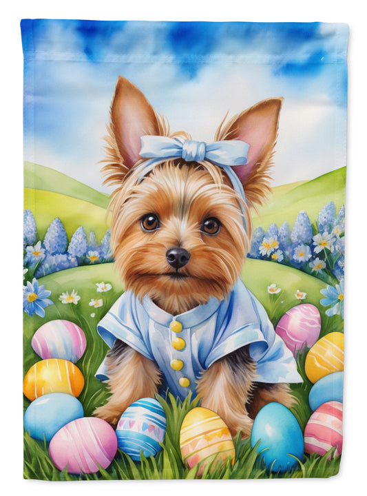 Buy this Silky Terrier Easter Egg Hunt Garden Flag