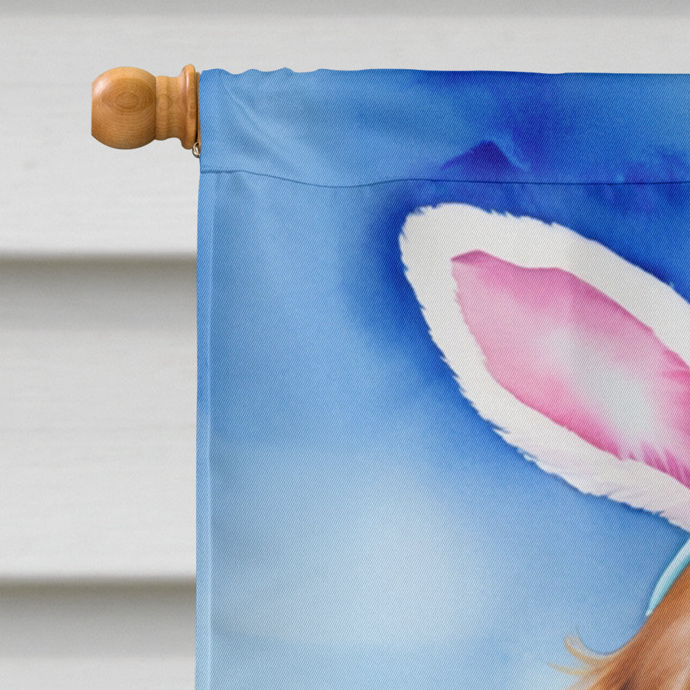 Sussex Spaniel Easter Egg Hunt House Flag