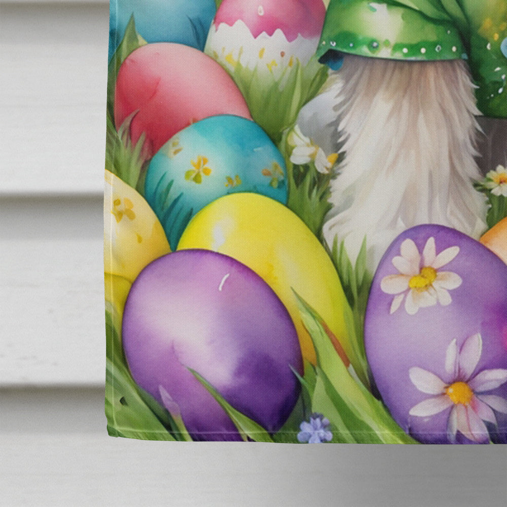 Tibetan Terrier Easter Egg Hunt House Flag