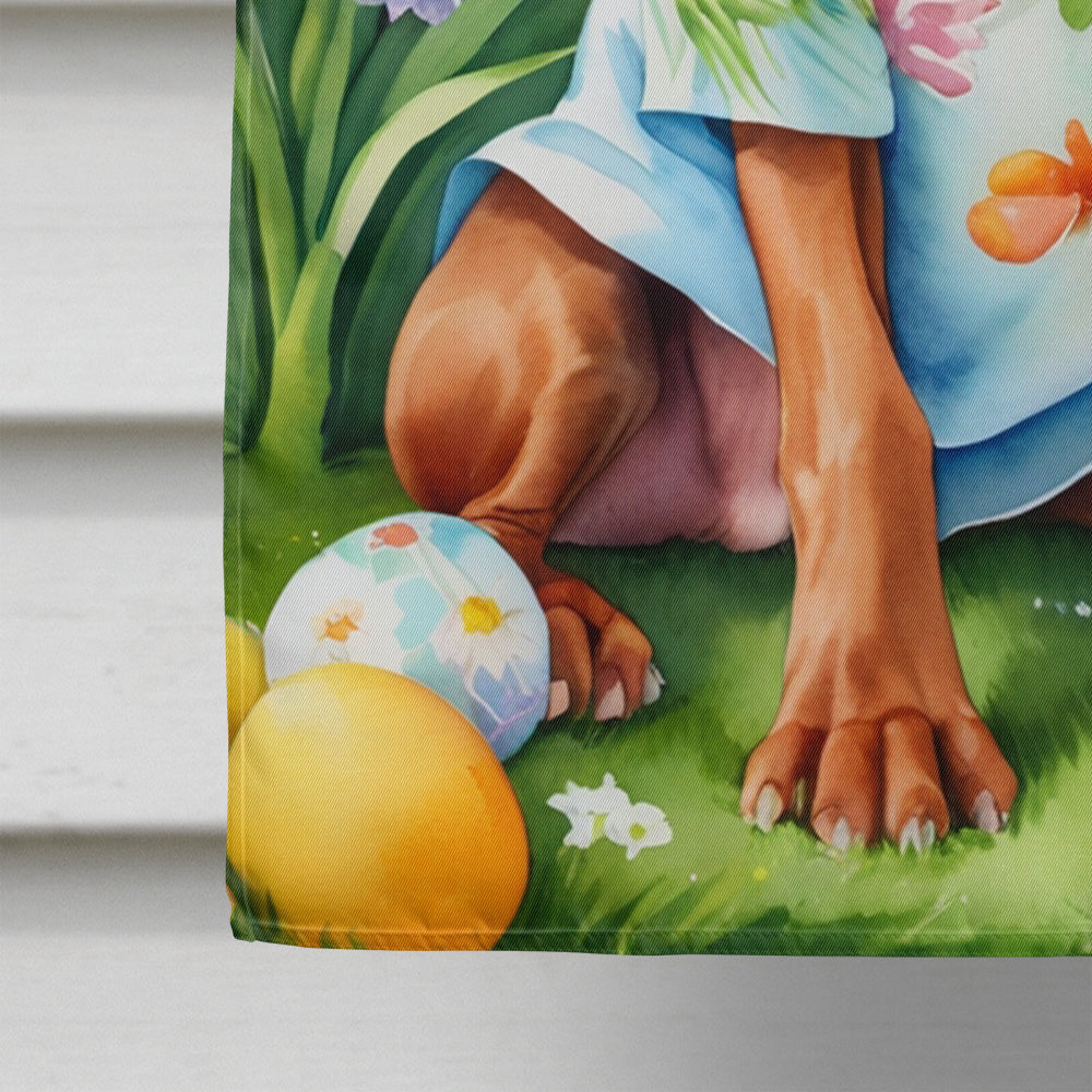 Vizsla Easter Egg Hunt House Flag