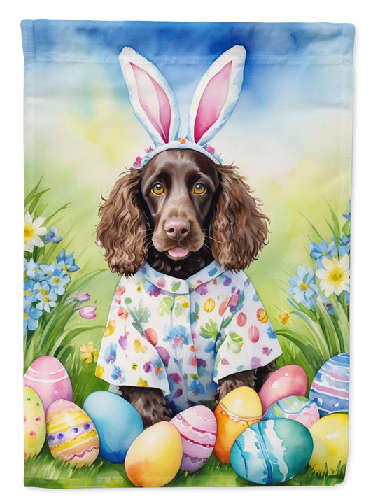 Buy this Water Spaniel Easter Egg Hunt House Flag