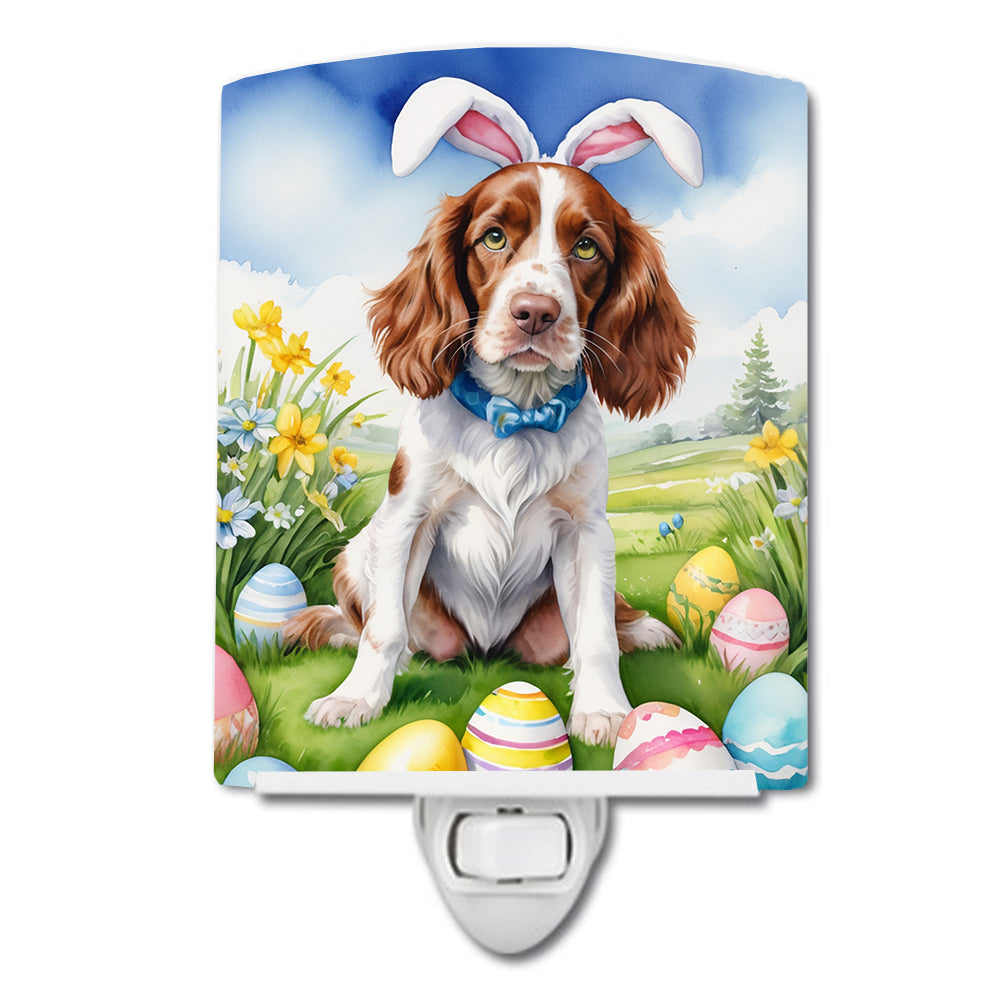 Buy this Welsh Springer Spaniel Easter Egg Hunt Ceramic Night Light